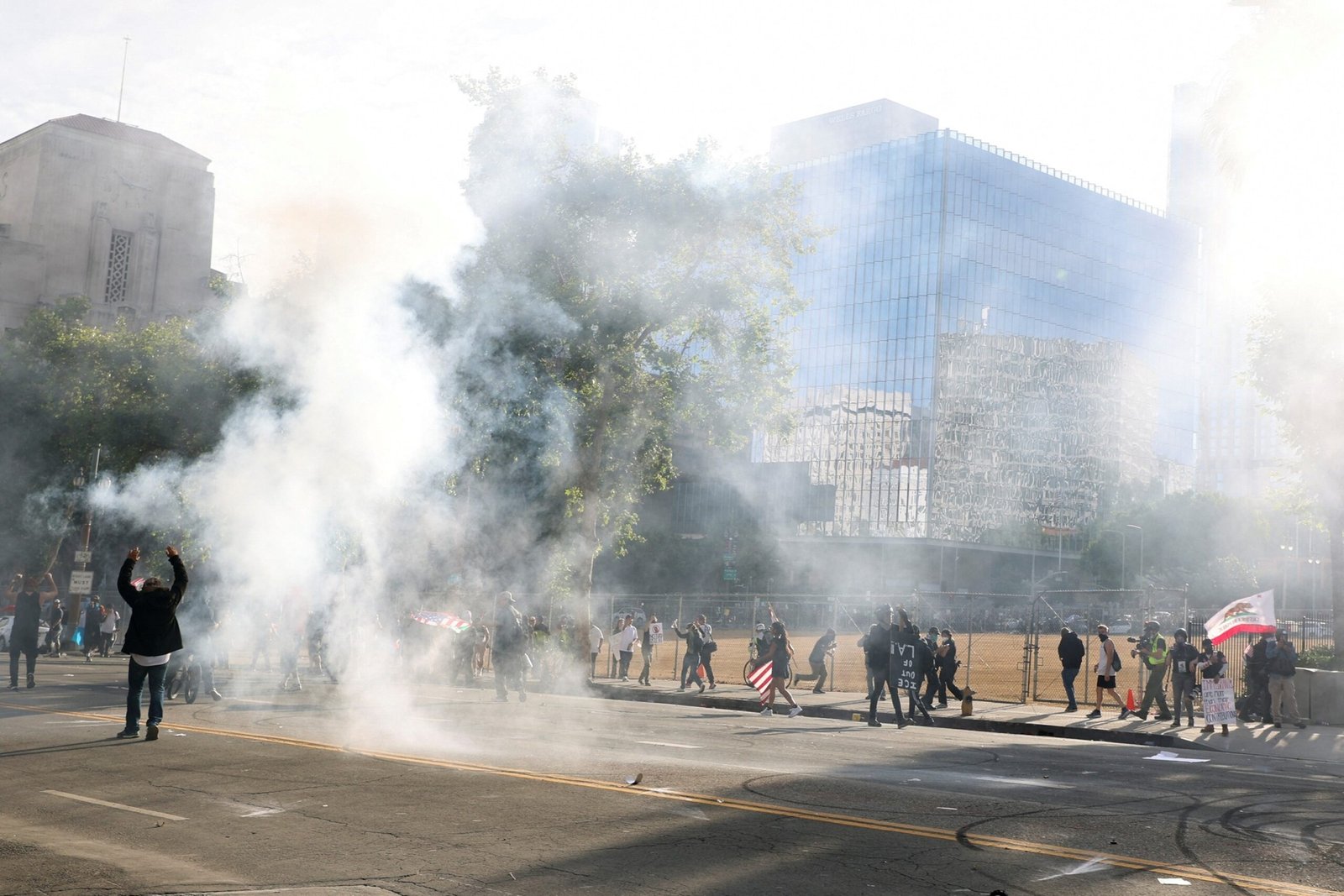 Man accused of buying explosives to attack the police in protests: DOJ