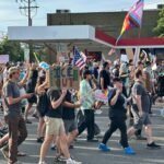 POLICE QUESTION 2 'PEACE BREAST' armed in the death of protest 'no kings' by Salt Lake City