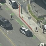 Santa Monica shooting injury officer, seek suspect in progress: Police