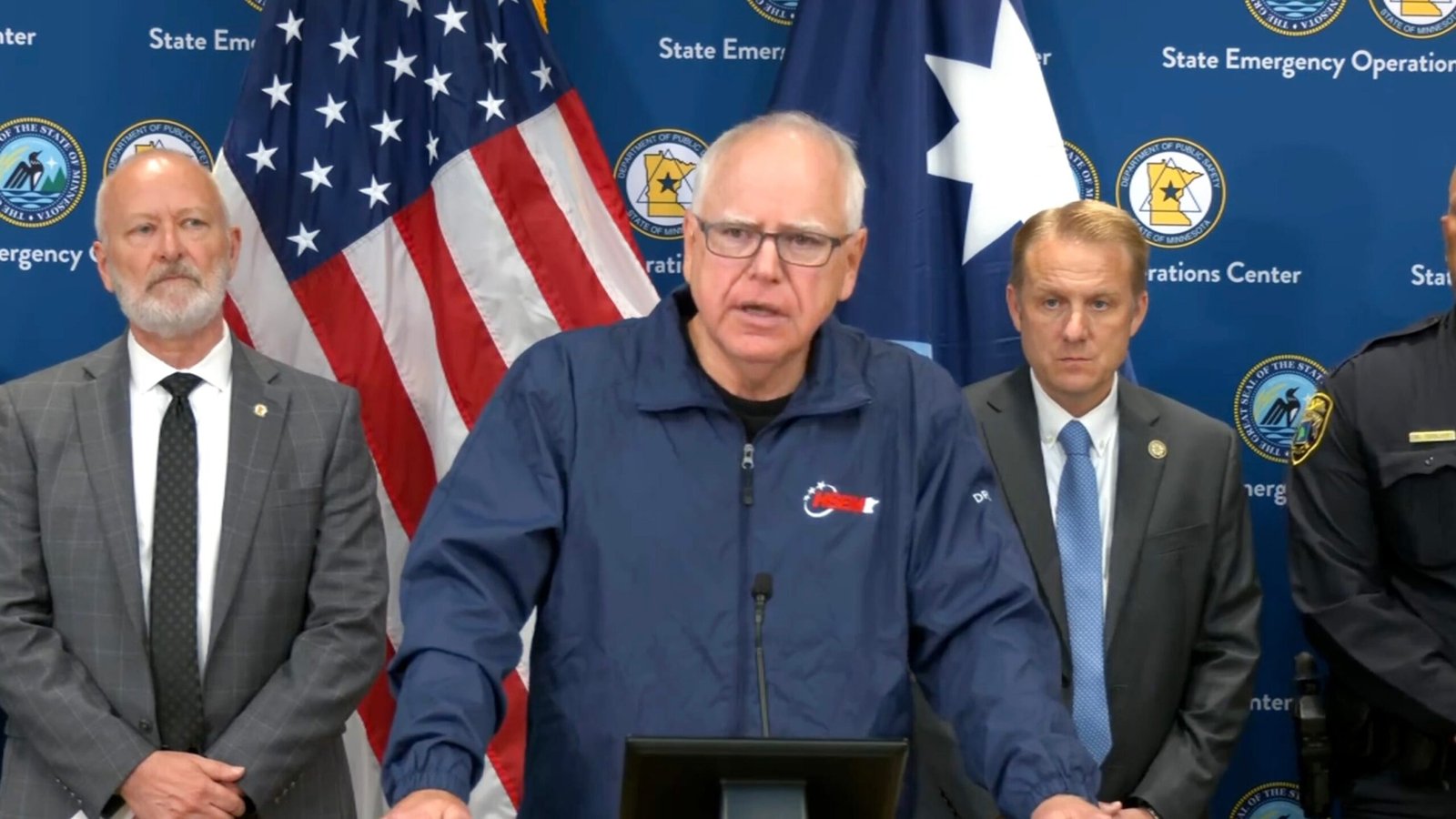 Trump says that calling Walz after the Minnesota shootings would be "loss of time"