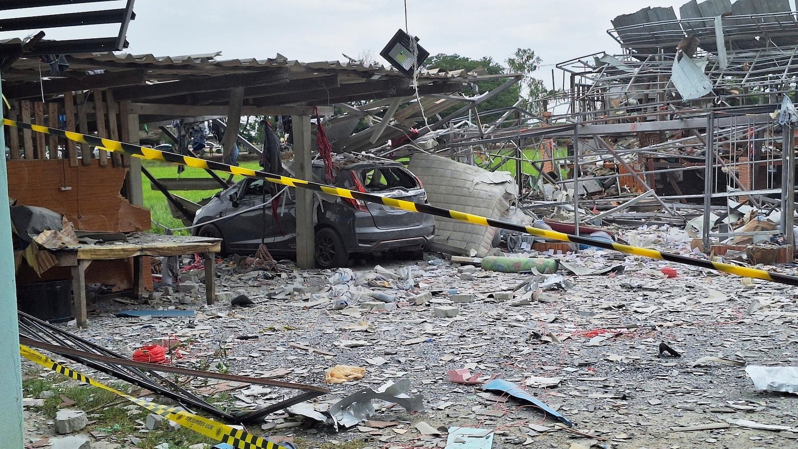 Fireworks workshop explodes in central Thailand, killing at least 9