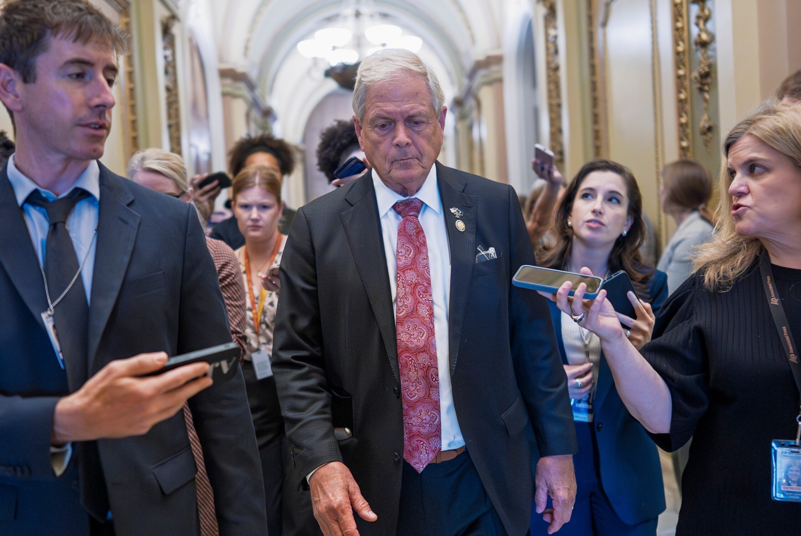 Holdouts says Trump promised that "the bill would improve" in the future

