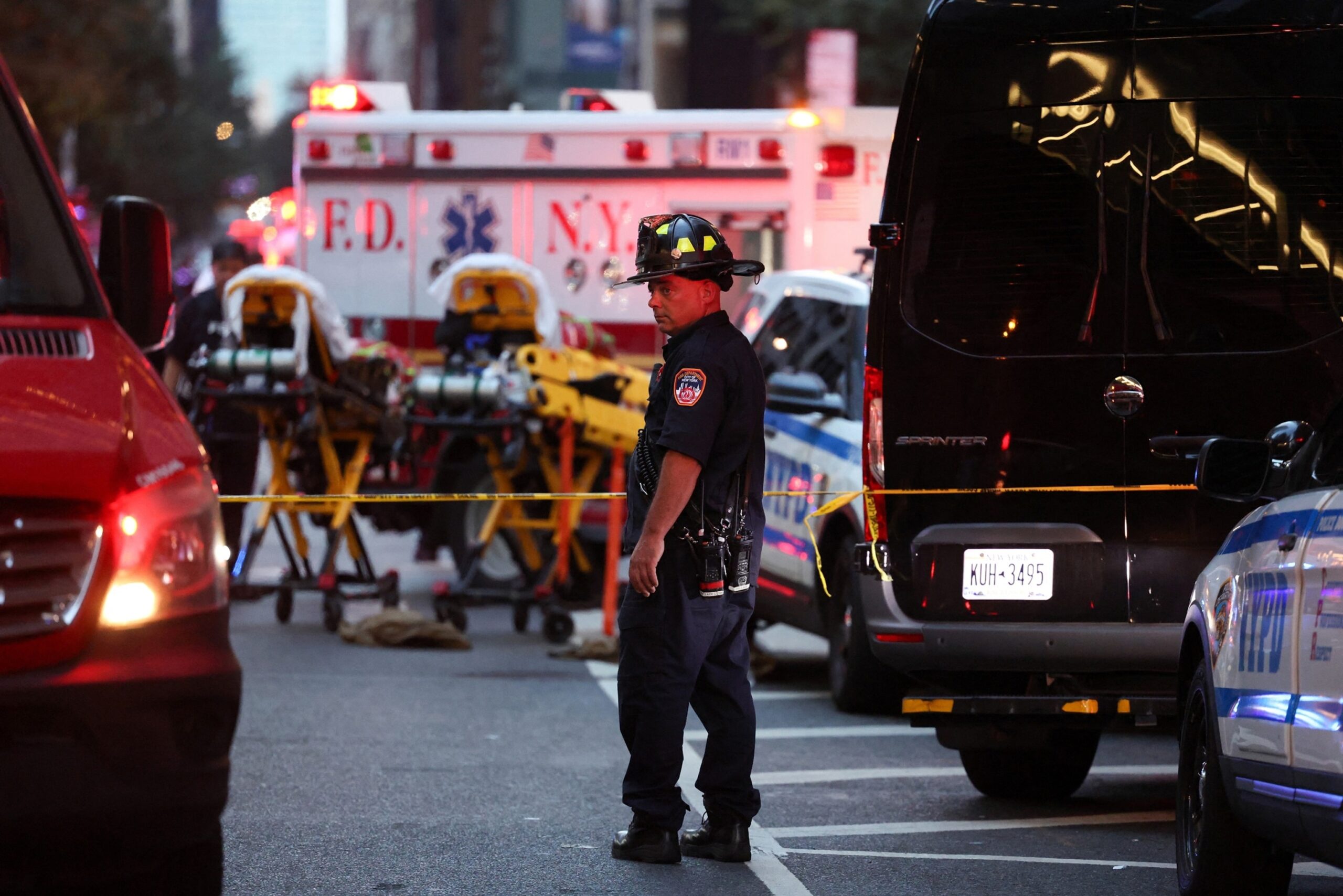 Manhattan's suspect of shooting

