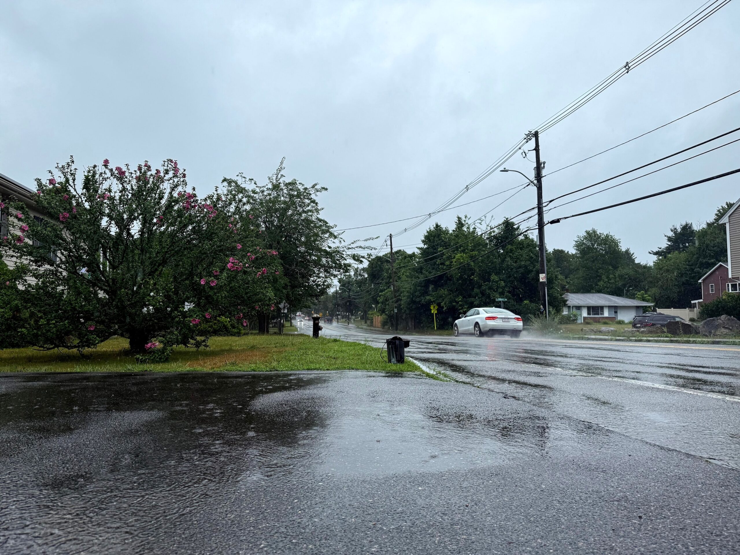 Sudden flood warning issued in Boston as a great rainfall rain of city