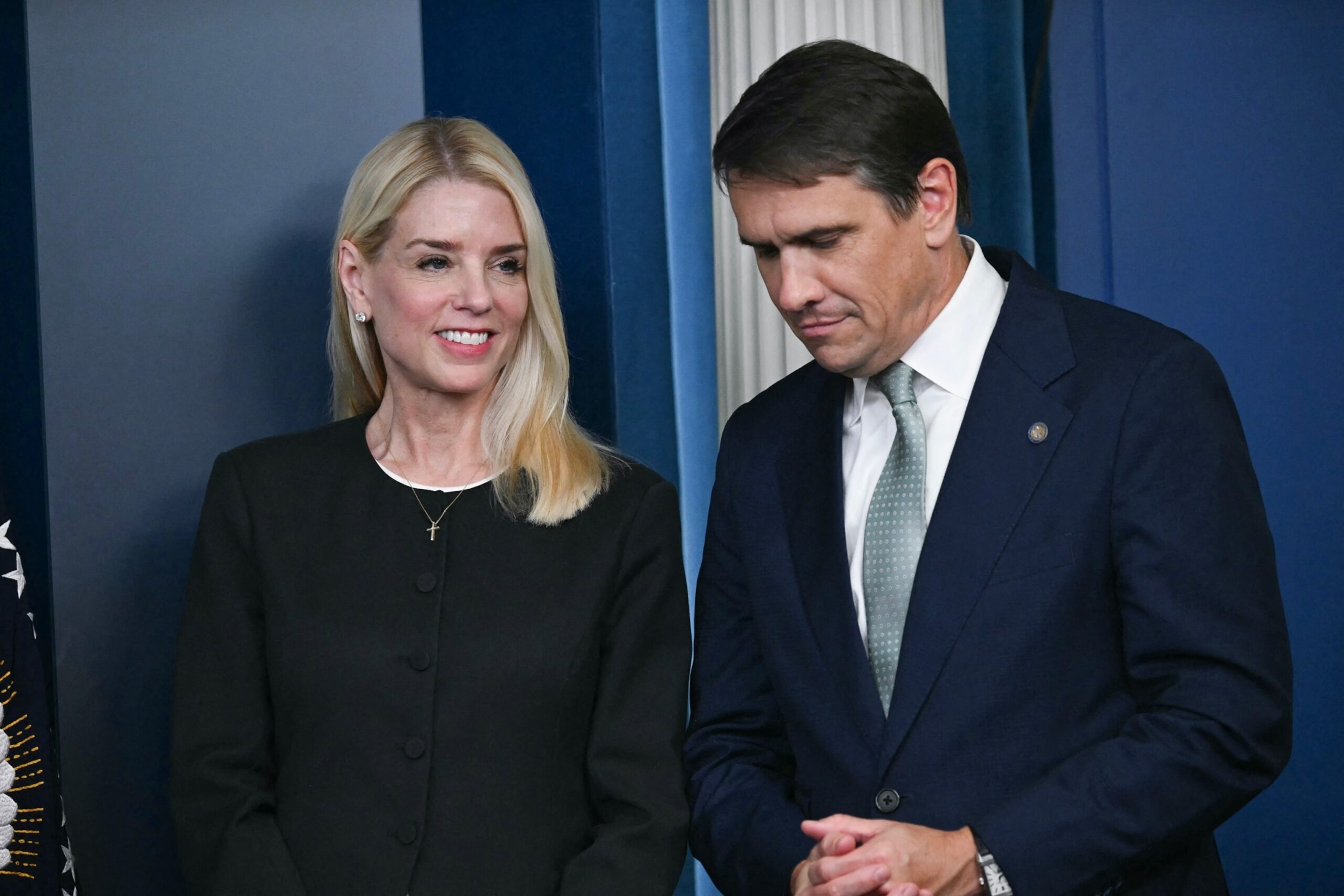 The attached attorney general Todd Blanche will meet with Ghislaine Maxwell 'in the next few days,' says Bondi