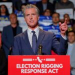 California will advance with the districts redistribution vote to counteract Texas, says Newsom