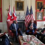 Photo: Great Britain Vance Visit