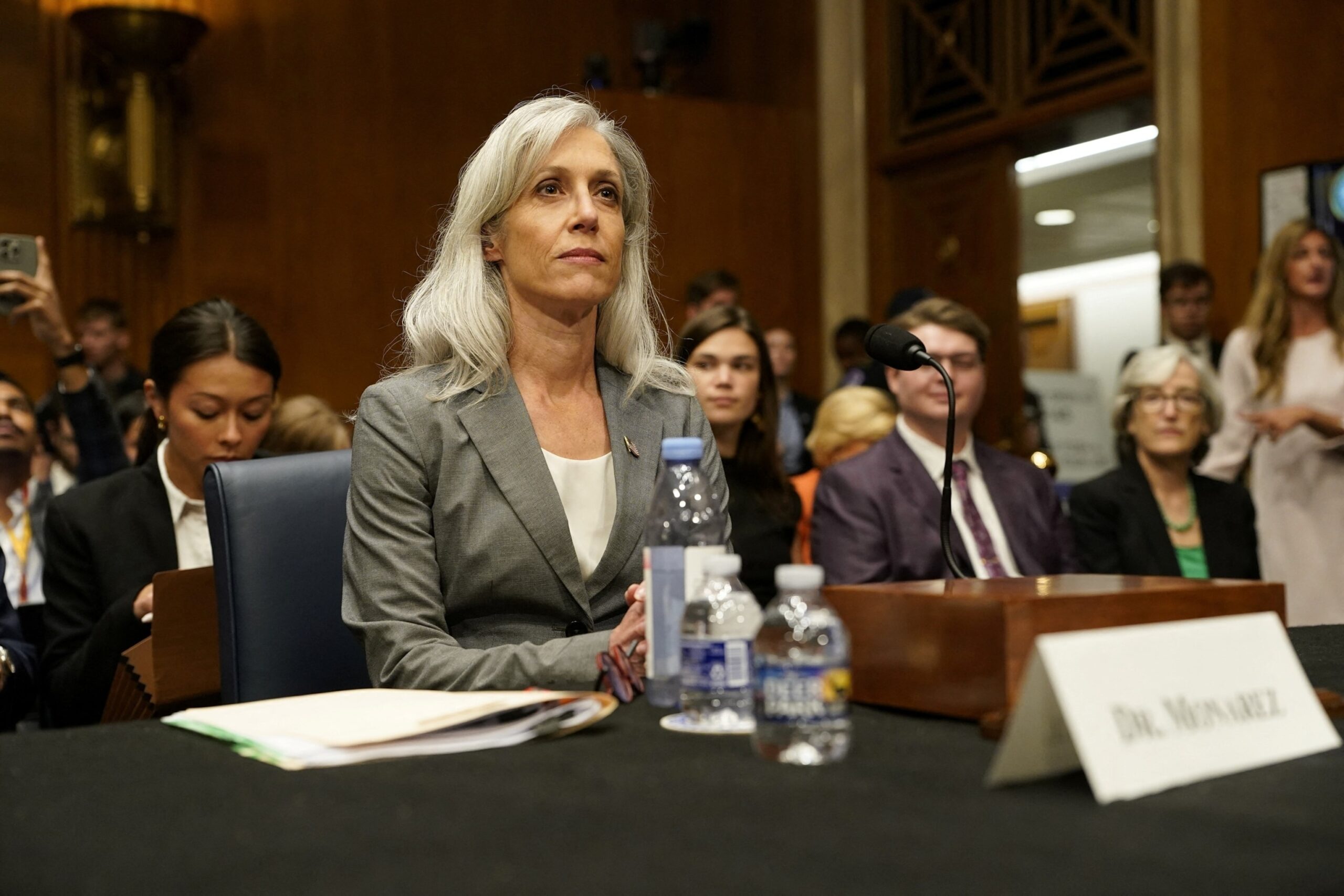 SUSAN MONAREZ, former director of the CDC, testifies before the Senate on their dismissal and RFK Jr.

