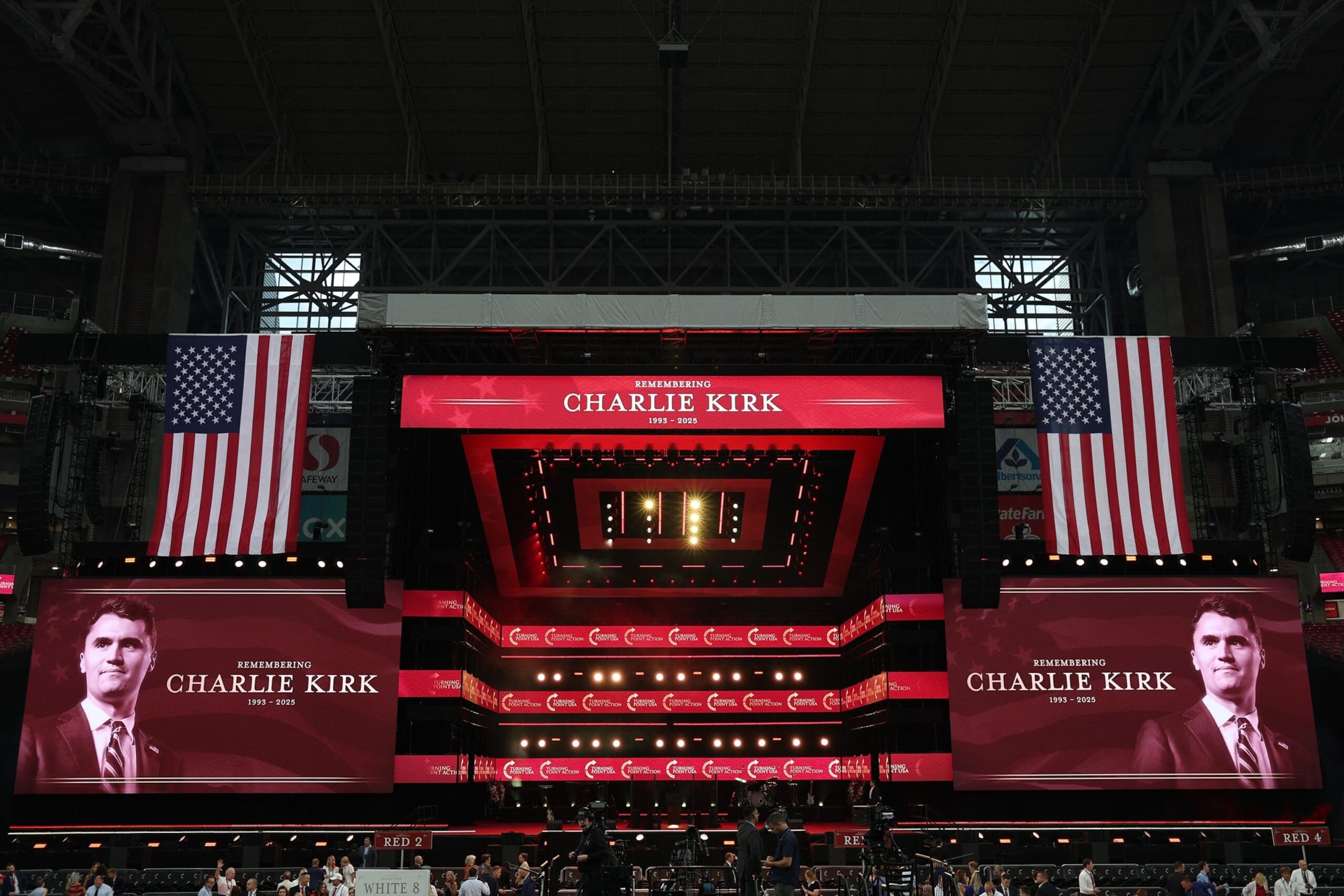 Takeeways key to Charlie Kirk commemorative service

