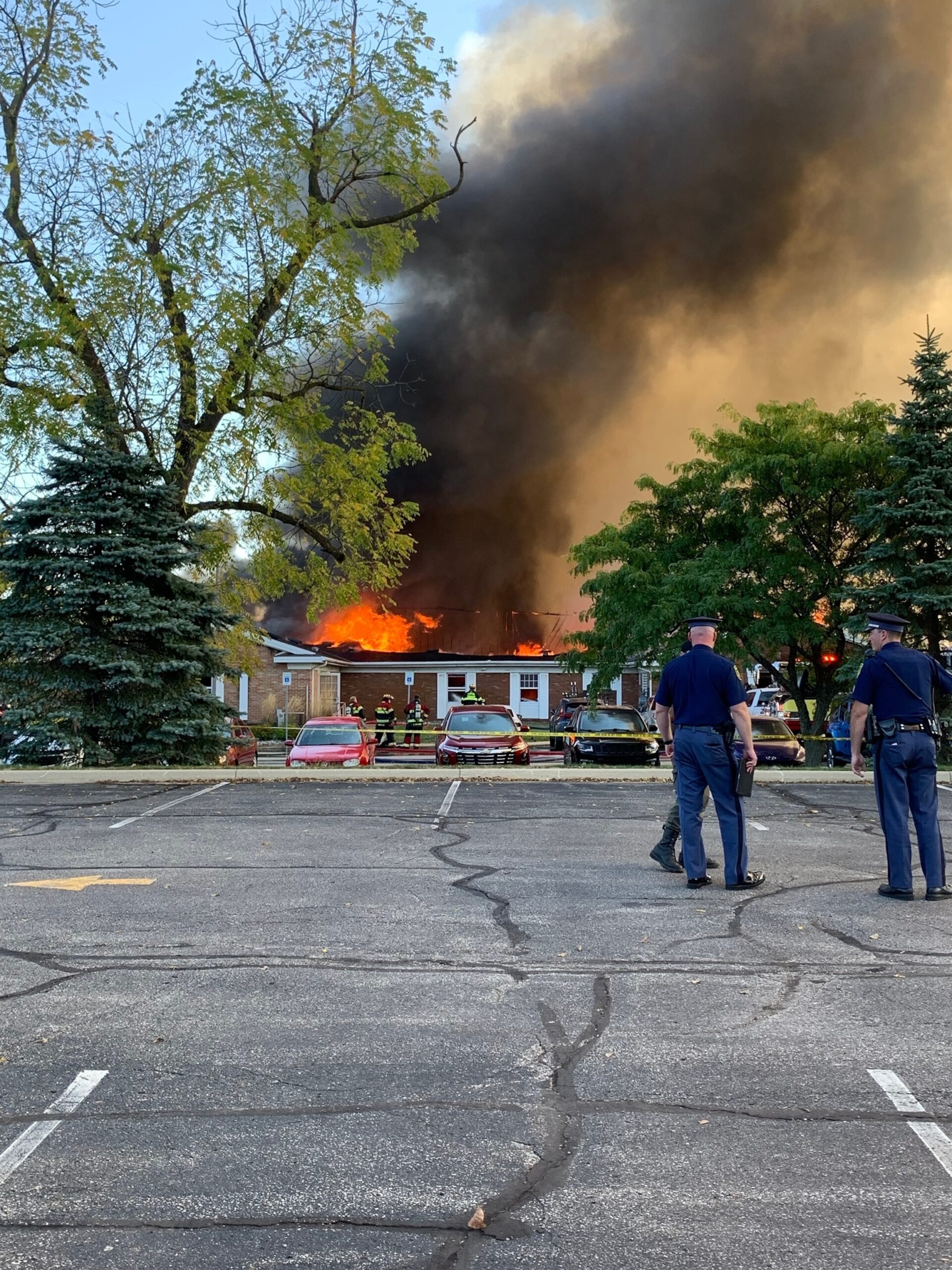 The researchers probably for reasons in the shooting of the church of Michigan Sud, Fire

