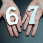 PHOTO: the number sixty-seven.