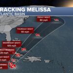 PHOTO: Melissa's path