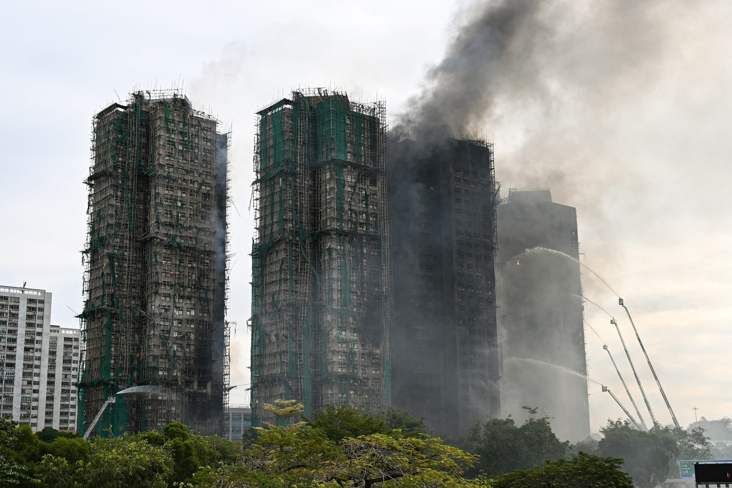 Hong Kong fire death toll rises to 128, officials say
